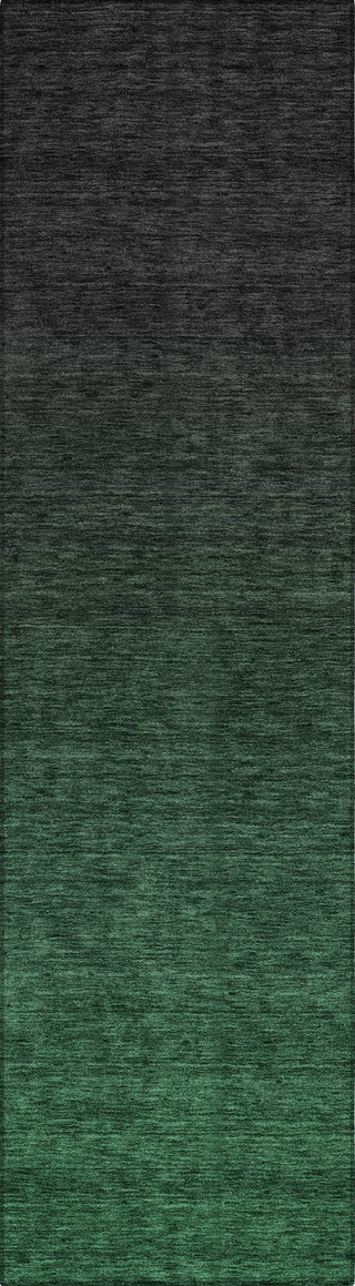 Piper Looms Chantille Modern ACN844 Emerald Machine Washable Area Rug Runner Main Image
