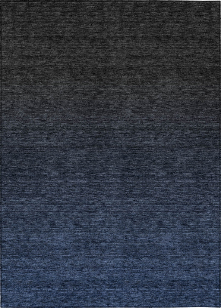 Piper Looms Chantille Modern ACN844 Navy Machine Washable Area Rug main image