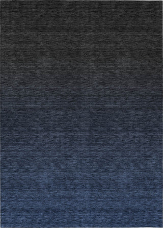 Piper Looms Chantille Modern ACN844 Navy Machine Washable Area Rug main image