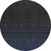 Piper Looms Chantille Modern ACN844 Navy Machine Washable Area Rug Round Main Image