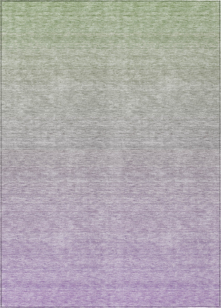 Piper Looms Chantille Ombre ACN845 Aloe Machine Washable Area Rug main image