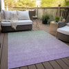 Piper Looms Chantille Ombre ACN845 Aloe Machine Washable Area Rug Outdoor Lifestyle Image Feature
