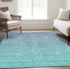 Piper Looms Chantille Ombre ACN845 Sky Machine Washable Area Rug Lifestyle Image Feature