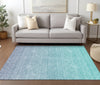 Piper Looms Chantille Ombre ACN845 Sky Machine Washable Area Rug Lifestyle Image Feature