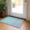 Piper Looms Chantille Ombre ACN845 Sky Machine Washable Area Rug Scatter Lifestyle Image Feature