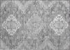 Piper Looms Chantille Medallions ACN847 Gray Machine Washable Area Rug Scatter Main Image