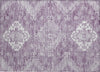 Piper Looms Chantille Medallions ACN847 Lavender Machine Washable Area Rug Scatter Main Image