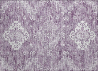 Piper Looms Chantille Medallions ACN847 Lavender Machine Washable Area Rug Scatter Main Image