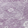 Piper Looms Chantille Medallions ACN847 Lavender Machine Washable Area Rug Swatch Image