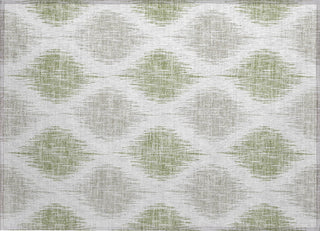 Piper Looms Chantille Ikat ACN848 Aloe Machine Washable Area Rug Scatter Main Image