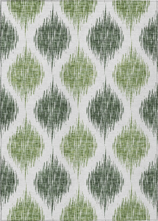 Piper Looms Chantille Ikat ACN848 Fern Machine Washable Area Rug main image