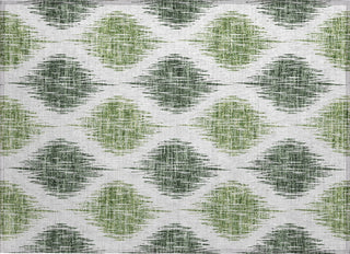 Piper Looms Chantille Ikat ACN848 Fern Machine Washable Area Rug Scatter Main Image