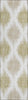 Piper Looms Chantille Ikat ACN848 Gold Machine Washable Area Rug Runner Main Image