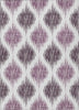Piper Looms Chantille Ikat ACN848 Purple Machine Washable Area Rug main image