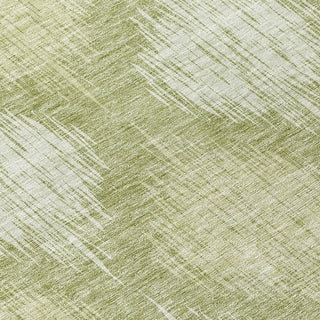 Piper Looms Chantille Ikat ACN849 Aloe Machine Washable Area Rug Swatch Image