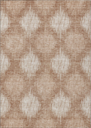 Piper Looms Chantille Ikat ACN849 Coral Machine Washable Area Rug main image