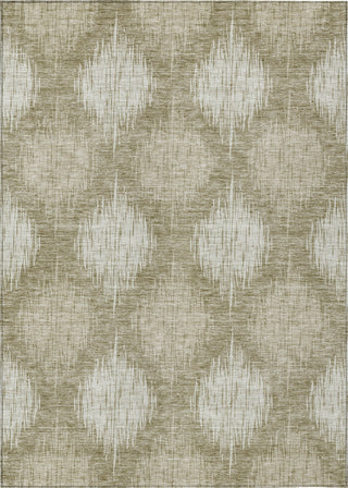 Piper Looms Chantille Ikat ACN849 Taupe Machine Washable Area Rug main image