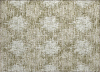 Piper Looms Chantille Ikat ACN849 Taupe Machine Washable Area Rug Scatter Main Image