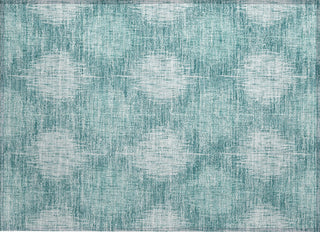 Piper Looms Chantille Ikat ACN849 Teal Machine Washable Area Rug Scatter Main Image