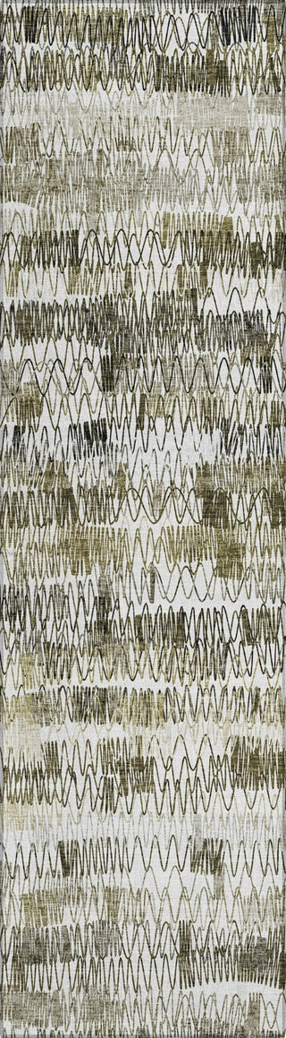 Piper Looms Chantille Stripes ACN850 Taupe Machine Washable Area Rug Runner Main Image