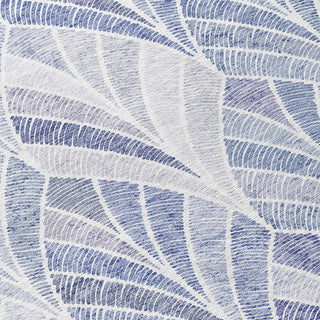 Piper Looms Chantille Geometric ACN851 Denim Machine Washable Area Rug Swatch Image