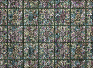 Piper Looms Chantille Medallions ACN852 Fern Machine Washable Area Rug Scatter Main Image