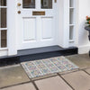 Piper Looms Chantille Medallions ACN852 Ivory Machine Washable Area Rug Scatter Outdoor Lifestyle Image Feature