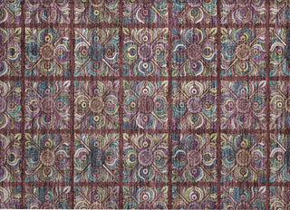 Piper Looms Chantille Medallions ACN852 Paprika Machine Washable Area Rug Scatter Main Image