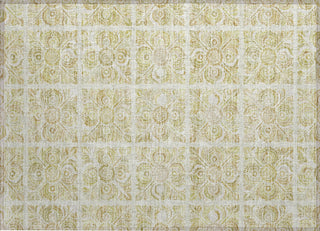 Piper Looms Chantille Medallions ACN854 Beige Machine Washable Area Rug Scatter Main Image