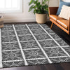Piper Looms Chantille Medallions ACN854 Ivory Machine Washable Area Rug Lifestyle Image Feature