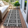 Piper Looms Chantille Medallions ACN854 Ivory Machine Washable Area Rug Runner Outdoor Lifestyle Image Feature