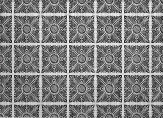 Piper Looms Chantille Medallions ACN854 Ivory Machine Washable Area Rug Scatter Main Image