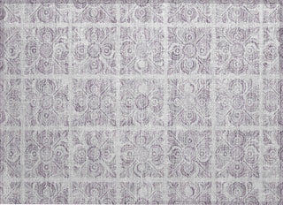 Piper Looms Chantille Medallions ACN854 Lavender Machine Washable Area Rug Scatter Main Image