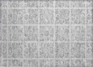 Piper Looms Chantille Medallions ACN854 Silver Machine Washable Area Rug Scatter Main Image