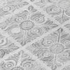 Piper Looms Chantille Medallions ACN854 Silver Machine Washable Area Rug Swatch Image
