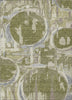 Piper Looms Chantille Geometric ACN855 Olive Machine Washable Area Rug main image