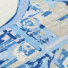 Piper Looms Chantille Geometric ACN855 Sky Machine Washable Area Rug Swatch Image