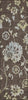 Piper Looms Chantille Floral ACN856 Chocolate Machine Washable Area Rug Runner Main Image