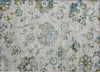 Piper Looms Chantille Floral ACN856 Taupe Machine Washable Area Rug Scatter Main Image