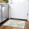 Piper Looms Chantille Floral ACN857 Aloe Machine Washable Area Rug Scatter Lifestyle Image Feature