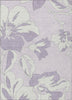 Piper Looms Chantille Floral ACN857 Lavender Machine Washable Area Rug main image