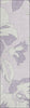 Piper Looms Chantille Floral ACN857 Lavender Machine Washable Area Rug Runner Main Image