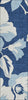Piper Looms Chantille Floral ACN857 Navy Machine Washable Area Rug Runner Main Image