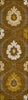 Piper Looms Chantille Medallions ACN858 Mocha Machine Washable Area Rug Runner Main Image