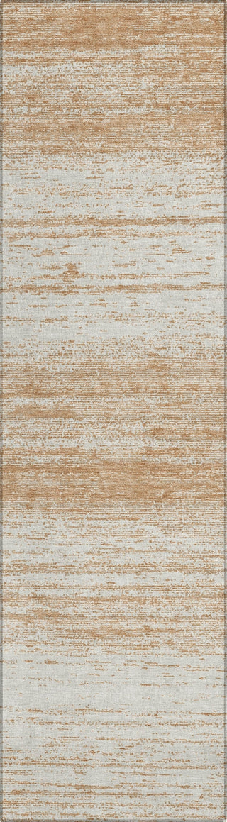 Piper Looms Chantille Stripes ACN859 Copper Machine Washable Area Rug Runner Main Image