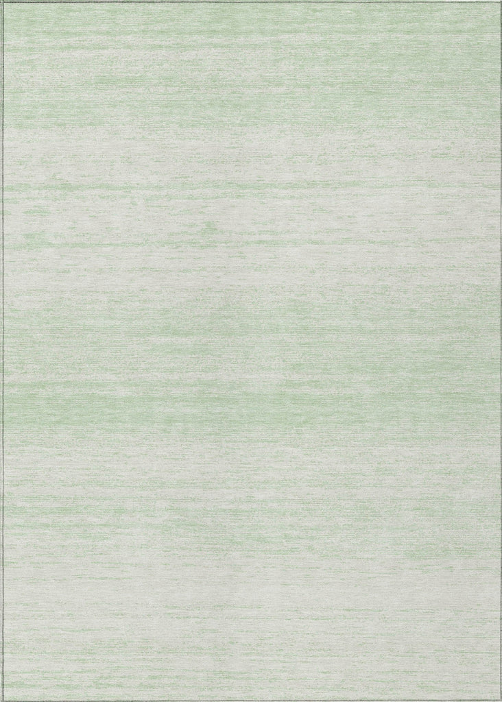 Piper Looms Chantille Stripes ACN859 Mint Machine Washable Area Rug main image