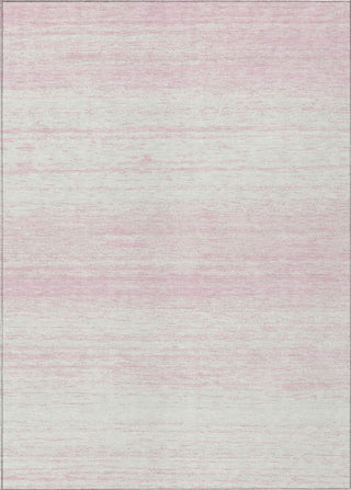 Piper Looms Chantille Stripes ACN859 Pink Machine Washable Area Rug main image