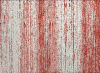 Piper Looms Chantille Stripes ACN859 Red Machine Washable Area Rug Scatter Main Image
