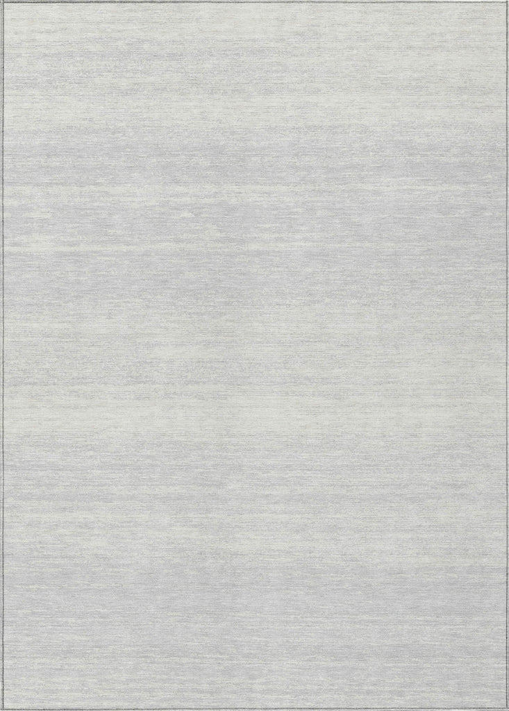 Piper Looms Chantille Stripes ACN859 Silver Machine Washable Area Rug main image