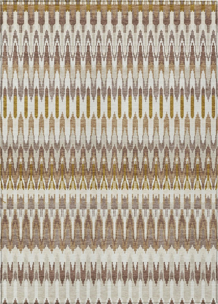 Piper Looms Chantille Southwest ACN860 Brown Machine Washable Area Rug main image